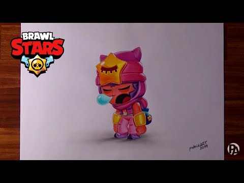 Dibujando a Sandy de Brawl Stars | PatrickART