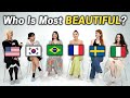 Which Countries Have The Most BEAUTIFUL Women US Korea Brazil France Sweden Italy
