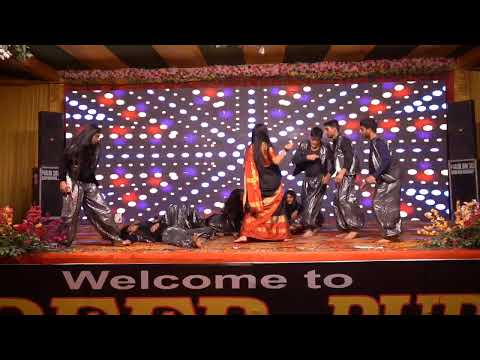 Save girl child....a message from gyandeep stage
