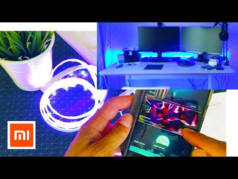 Xiaomi yeelight smart light strip Video Review and Test [4k] RisoFan