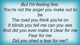 Shawn Mullins - Shed A Tear Lyrics