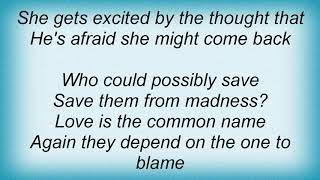 Anna Ternheim - Ones They Blame, The Lyrics