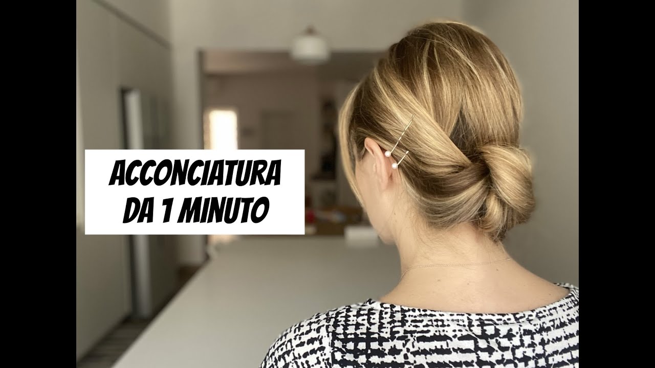 Watch Now Come fare una acconciatura in un minuto Come fare una acconciatura in un minuto