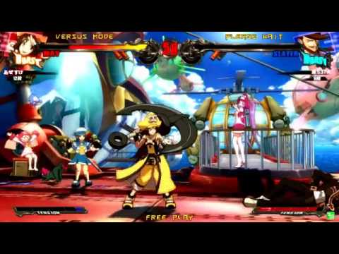 2014/8/14 GGXrd Mikado 3on3 Part 1