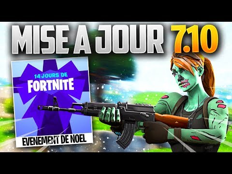 Facecam Fr Fortnite Mise A Jour Fusil D Assaut Smotret Onlajn Na - mise a jour 7 10 evenement de noel up du fusil d assaut lourd