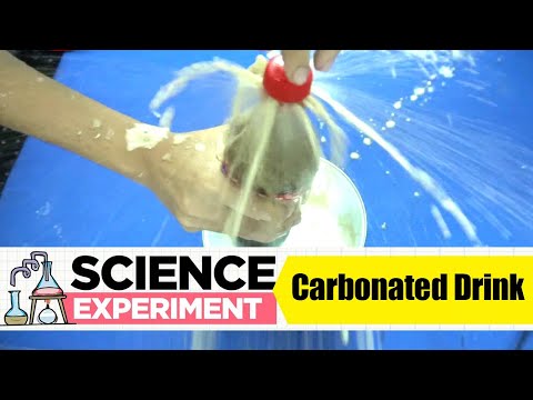 Carbonated Drink  Experiment | Science Experiment -41 | Easy Chemistry Experiments