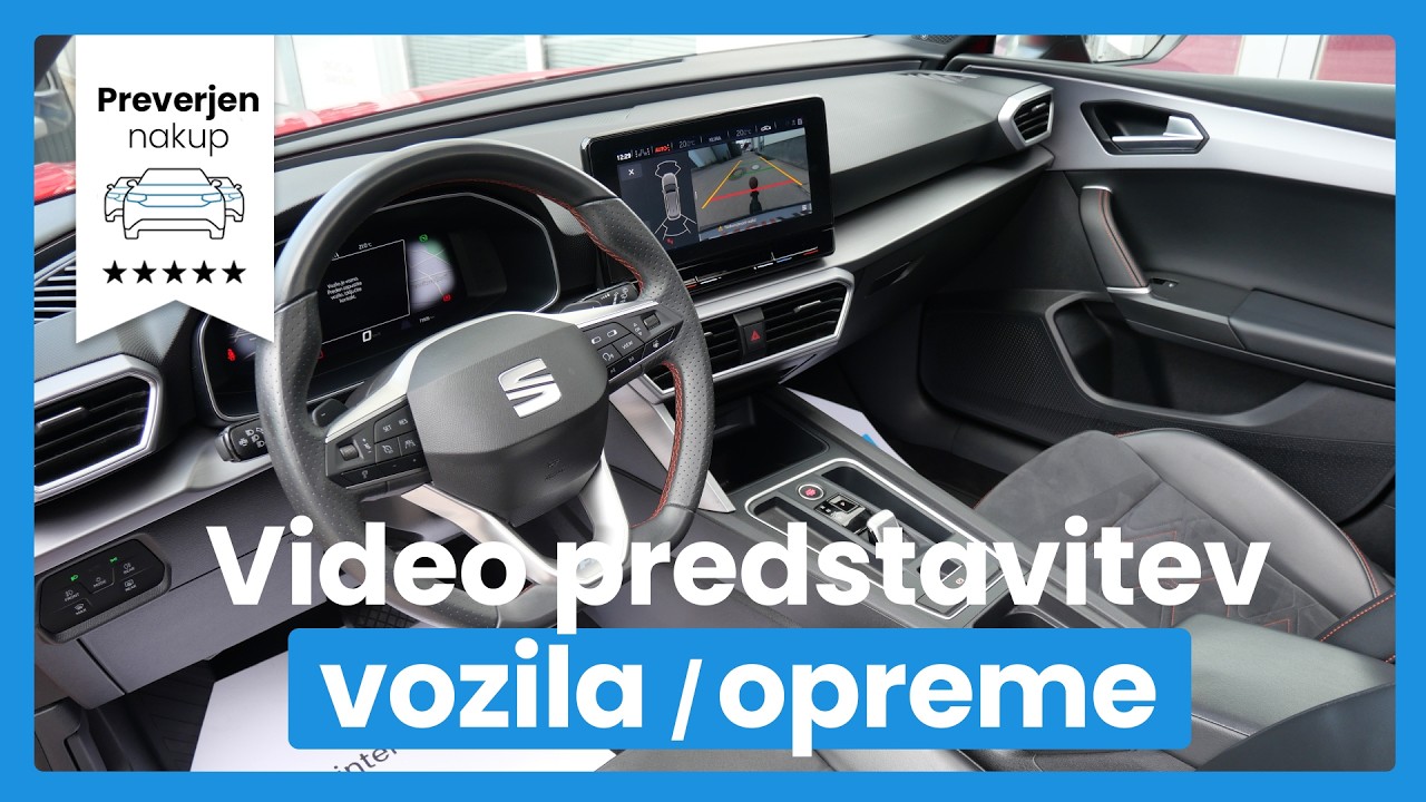 Seat Leon SP 2.0 TDI FR DSG - VL. NAPRAVA - SLO