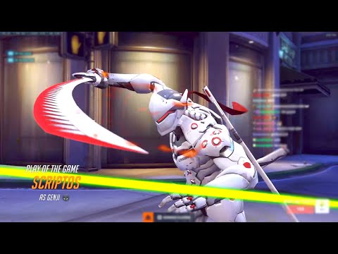 WHAT GENJI 'S FULL POTENTIAL LOOKS LIKE - NECROS! POTG! OW 2 TOP 500