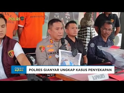 POLRES GIANYAR UNGKAP KASUS PENYEKAPAN
