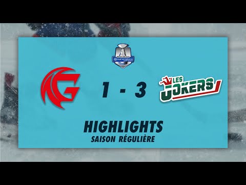 Gothiques d'Amiens 1-3 Jokers de Cergy-Pontoise - Highlights - Synerglace Ligue Magnus 2022/23