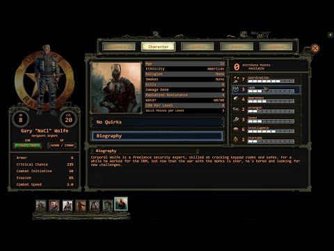 Wasteland 2 DC - Diamondback Militia with the Nuke and Gary Wolfe