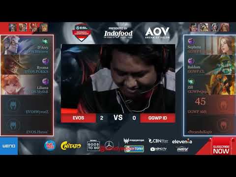EVOS vs GGWP.ID (Game 3) - ESL Indonesia Championship - AOV Semifinals