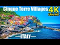 Cinque Terre Italy 4K UHD Colorful Italian Rivera Coastline Cinque Terre Villages