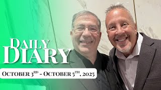 PFL-My Daily Diary for October 3rd - 5th, 2025