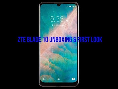 ZTE Blade 10 Unboxing and First Look