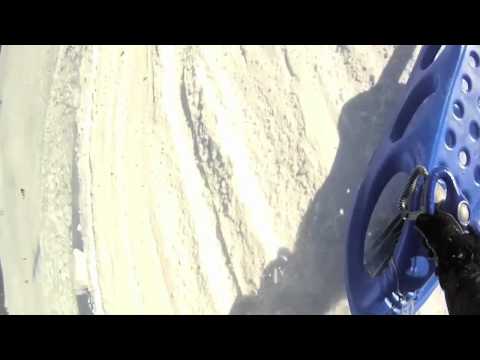 Premier D-Luge à La Tzoumaz