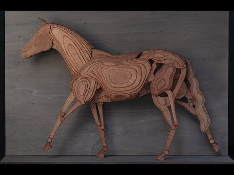 Galloping Horse Mechanism - Kinetic Sculpture