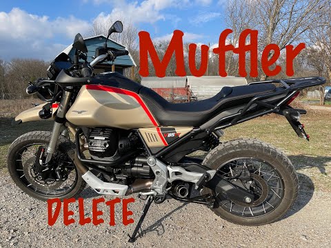 Moto Guzzzi V85 TT | FREE Exhaust Mod!
