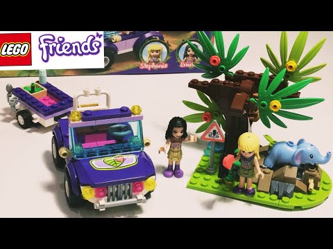 Лего Френдс 41421 Джунгли: Спасение слоненка/ Lego Friends 41421