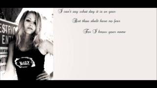 Katy Rose Teachin&#39; Myself to Dream lyrics on screen