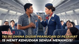Download lagu “Turun Sekarang!” Bentak Pramugari ke TKI Yang Dihina Ini… Tapi 15 Menit Kemudian, Semua Menangis! mp3
