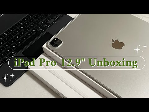 📦iPad Pro 12.9" M2 Unboxing Magic Keyboard + Apple Pencil