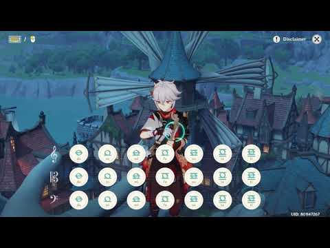 Howl's Moving Castle - Merry Go Round Of Life (Genshin Impact Windsong Lyre Cover)