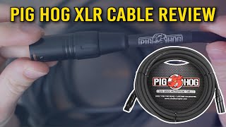 Video thumbnail for Pig Hog XLR Cables Review: Heavy Duty Affordable Microphone Cables with Lifetime Warranty Mic Cord by Adam Talks Tech