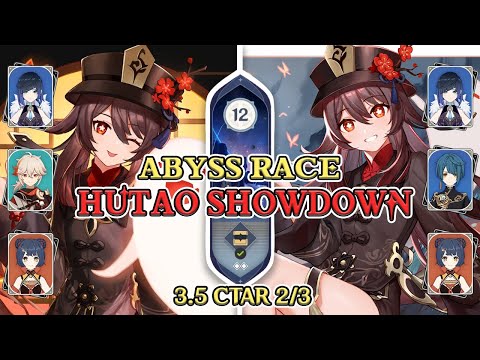 GENSHIN ABYSS SPEEDRUN: HUTAO VAPE | 3.5 [CTAR] 2/3