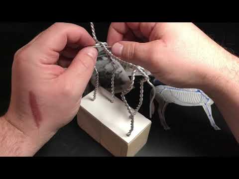 Sculpting Tutorial Stefan Niehues-Ellermann, Donkey in BeeSPuttY polymer clay 1:12