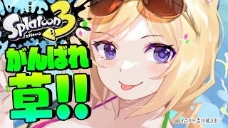 ゲリラ！【Splatoon3】スプラフェス草陣営の追い込みじゃあ！！！！！！【ホロライブ/アキ・ローゼンタール】