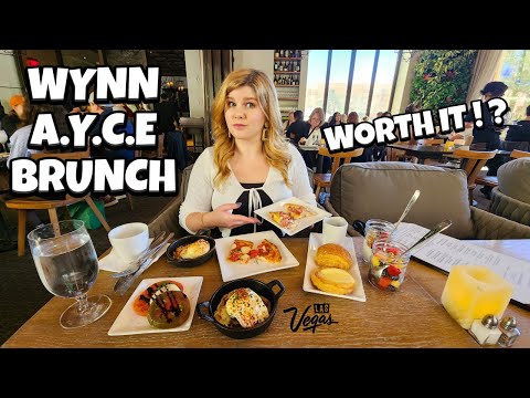 I Tried the $54 Butler-Style All You Can Eat Brunch at WYNN Las Vegas!