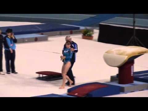 2012 Gymnastics Challenger Cup Ghent : Valeria Maksiuta (ISR) 1st VT