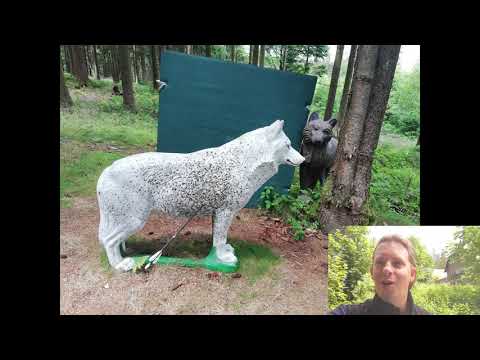 Bogensportzentrum Breitenstein, Kurzbericht, roter Parcours