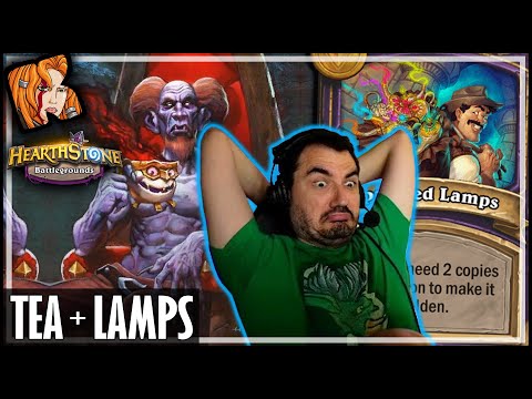 TEA MASTER + LAMPS IS NUTS! - Hearthstone Battlegrounds