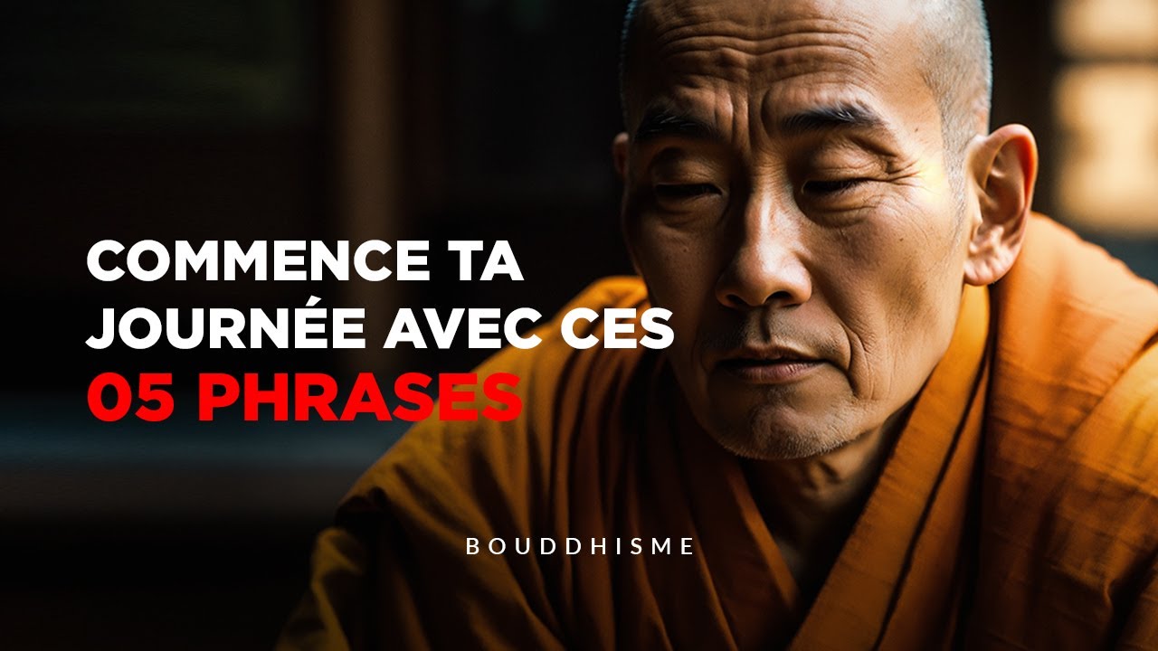 Bouddhisme : Quelque chose de fondamental a lieu quand vous dites ces 5 phrases chaque matin