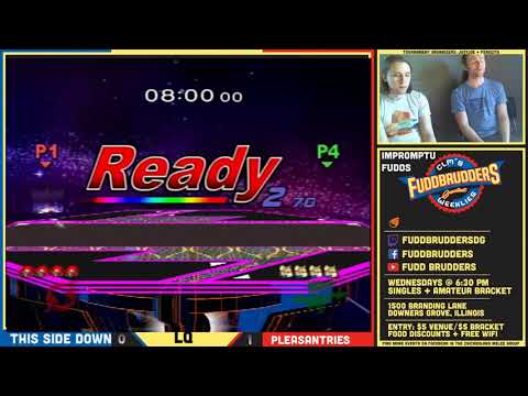 Impromptu Fudds SSBM | Pleasantries (Samus) vs This Side Down (Fox) | Smash Melee Losers Quarters