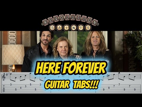 HERE FOREVER / Revolution Saints / Doug Aldrich  Guitar Cover | TAB