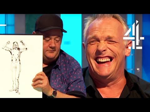 Johnny Vegas Is VERY Good At Drawing Naked People | 8 Out Of 10 Cats Does Countdown Best Bits Pt. 6