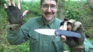 Kitefin Titanium Framelock CPM S35VN - Folding Knife Review ($188) We Knife Model WE2001G