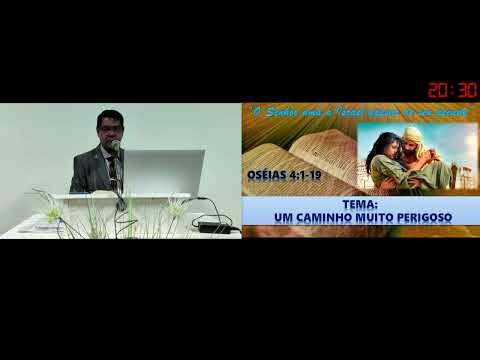 Livro de Oséias 4:1-19, #8 - Um Caminho Muito Perigoso - Pr. Marcos Gesiel