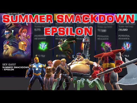 MCOC: BOSS RUSH SUMMER SMACKDOWN - EPSILON