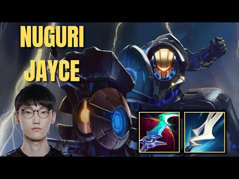FPX NUGURI IS DOMINATING WITH JAYCE TOP - NUGURI PLAYS JAYCE VS SETT - PATCH 11.7