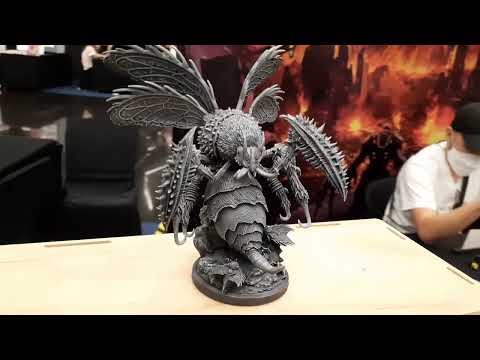 Miniature prototype from Barbaric board game at Thailand Board Game Show 2022