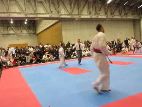 ISKF World Shoto Cup 2016 Kumite. Xavier vs Gal