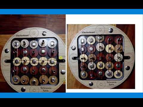 Solution to the Checkerboard Puzzle by Siebenstein
