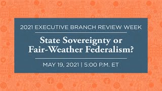 Click to play: State Sovereignty or Fair-Weather Federalism?