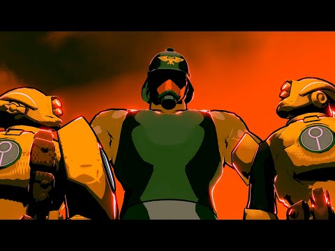 When The Death Korps of Krieg runs out of Ammo | Warhammer 40k Animation