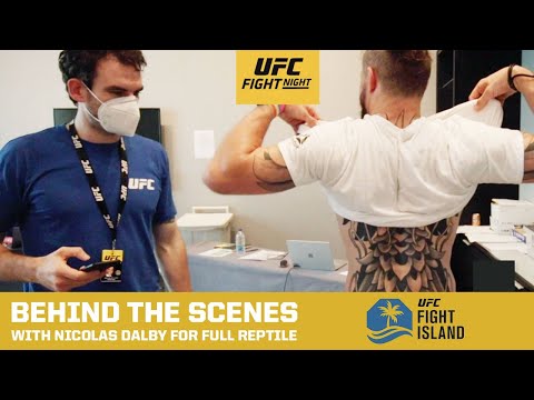 BEHIND THE SCENES AT FIGHT ISLAND FOR TILL VS WHITTAKER - WITH NICOLAS DALBY.