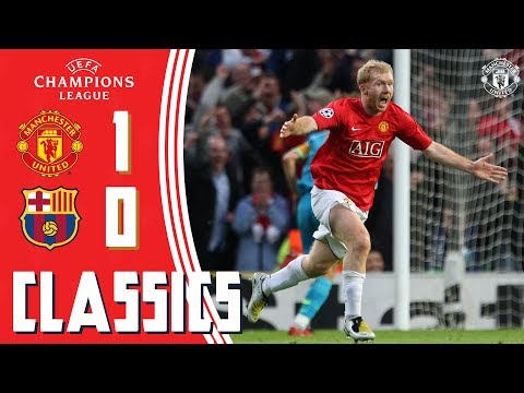 Champions League Classic | Manchester United 1-0 Barcelona (2008) | Semi-Final 2nd Leg | UCL Draw